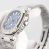 Classic Mens Watch Mécanique Automatique Montres automatiques Sapphire 40 mm Affiche de bracelet étanche Business Montre de Luxe Orologio Di Lusso