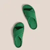 Pantoufle mode bout ouvert sandale femmes 2023 été nouvelle semelle épaisse plage chaussure Tij vacances Style 220622