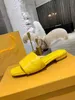 Neue 2022 Designer-Hausschuhe Damen-Sandale Marke H Slides hochwertige Flip-Flops Damen flache Strandschuhe Sommermode Jelly Slip Luxus