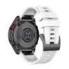 Для Garmin Fenix 7655 Plus Tactix 7 Delta Instinct 2 Descent G1 Epix Wath ремешок 26 мм силиконовой замены часовой полоса ремешки Del8303833