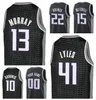 Printed Man Youth Basketball City Earned Trey Lyles Jersey 41 Terence Davis 3 Justin Holiday 9 Jeremy Lamb 26 Malik Monk 0 Kevin Huerter 8 Domantas Sabonis 10 Classic