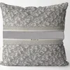 Luxury Cushion Decorative Pillow Luxurys Designers Cushion Letters Fashion Cotton Pudow Case Sumsum Heminredning Midja Kuddar med inre 9 Typ