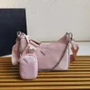 10A Top quality canvas crossbody bag Re-edition 2005 Recycled nylon three-in-one handbag Designer bags woman shoulder bags 22cm With box P002