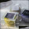 PVC Aron Box Plastic Favors Boxes Clear Gift for Party Supplies Maat 5x5x3.5cm Drop Delivery 2021 Packing Office School Business Industria