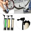 Mini pompe à vélo multifonctionnelle en plastique Portable, pompe à Air manuelle pour vélo, Football, basket-ball, Valve de gonflage de pneus, pompes de cyclisme vtt
