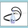 Hanger kettingen hangers sieraden nieuwe etherische oliediffuser ketting glazen fles aroma waterdruppels per druppel levering 2021 9ubfd