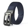 Belts Belt Men's Toothless Automatic Buckle Nylon Canvas Young All-match Casual Pants With TrendBelts Smal22
