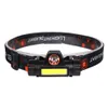 XP-G Q5 Huvudlampa Cob Work Headlight Head Lamp byggd 18650 Batterimagnet Vattentäta LED-glödlampor Camping Light Litwod D2.5