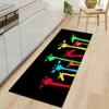 Carpets Nature Pattern Home Floor Decoration Living Room Carpet Modern Kitchen Mat Long Strip Bedroom Entrance Doormat Bath Non-Slip RugCarp