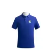 Sporting Cristal Polos masculinos e femininos de alta qualidade, camisa de algodão penteado com contas duplas, cor sólida, camiseta casual com ventilador