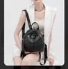 Luksusowe torby desiginer mini wolny czarny plecak Kobiety duża pojemność plecak dojeżdżający do pracy szkolne torba podróżna prosta koreańska lekka moda na ramię