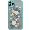 Women Girls Cell Phone Cases for iPhone 12 11 Pro Max XR XS 8 7 Plus IMD Beautiful Flower Pattern Cellphone Cover