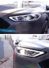 Ford Fusion Mondeo LEDヘッドライトアセンブリ2017-2020 DRL Turn Signal High Beam Headlampのカーデイタイムヘッドライト