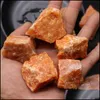 Loose Gemstones Jewelry Irregar Natural Home Garden Decor Stone For Handmade Pendant Necklaces Keychains Making Fa Dhgcr