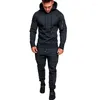 Men's Tracksuits 2022 Autumn Tracksuit Men Sets Winter Hooded Sweatshirts Outfit Sportswear Male Pullover Hoodies Sweatpants Suits Chandal H