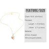 Pendentif Colliers Cristal Rose Papillon Collier Pour Femmes Cuivre Plaqué Or Libellule Cubique Zircon Bijoux Cadeaux Nkeb127Pendentif