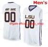 Custom Stitched 11 Kavell Bigby-Williams 13 Will Reese 20 Danya by 22 Darius Days 44 Wayde Sims LSU Tigers Jersey