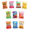 1020pcs doen alsof spelen miniatuur poppenhuis keuken voedsel mini simullation chips fles voor blyth barbies OB11 bjd poppen speelgoed 220725