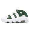 Designer Uptempos Scottie Pippen Herren Damen Basketballschuhe Island Green Black Atlanta Peace Love Gym Rot Weiß Aqua Gum Dark Stucco Trainer Sport Sneakers