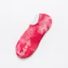 Femmes Chaussettes Bonneterie Mode Couples Tie-dye Court Coton Coloré Vortex Harajuku Dropshop HipHop Mignon Drôle Déodorant Hommes Et ChaussettesChaussettes