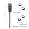 Hytoos Barrel Carbide Nail Drill Bit Rotary Burrs Reversedチップ除去ビットマニキュアネイルアクセサリー用ミリングカッターツール220518