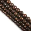 Other Bronze Grey Round Beads 4 6 8 10 12mm Temperament Natural For Jewelry Making Diy Accessories Edwi22