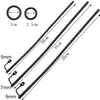 파티 장식 5/7/9mm 남성 동성애 자위 요도 사운드 카테터 실리콘 음경 플러그 DIY 장식