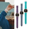 Watch Bands Woman Silicone Strap For Garmin Vivoactive 3 4 Music/Forerunner245 645 Music Slim Sport Watchband Move 3/Luxe/Venu 2 Hele22