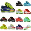 Superfly 8 Academy AG arrivées chaussures de football pour hommes crampons de football scarpe da calcio Neymar Cristiano Ronaldo CR7 Bottes