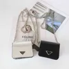 Pontuações de folga bolsas on -line bolsas femininas podem ser personalizadas e lotes misturados nicho Triângulo versátil Vendas de espelho quadrado versátil
