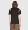 디자이너 스트라이프 폴로 셔츠 T 셔츠 뱀 폴로 꿀벌 꽃 남성 고지대 패션 말 폴로 럭셔리 티셔츠#8866