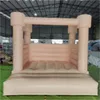 Pembe Bej Paspaslar Bounce House Şişirilebilir Düğün Bouncer Çocuklar Denetimler Bouncy Castle Gelin Ticari Jumper Blower ile Atlama 771 E3