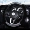 Coprivolanti Coprivolante invernale universale in peluche Custodie per volanti automatici con strass in cristallo Accessori interni con diamantiSteering