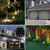 Adjustable Solar Lamps Spotlight 3000K 4000K 6000k RGB GREEN Blue Garden Light IP65 Super Bright Landscape Wall Light