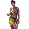 Letter Designer Swimwear Women Swimsuit Laceup Vest Tanks Shorts 2 Piece Set Cartoon Printed Sports Bra Outfits Summer Fashion 1115324