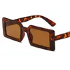 Sonnenbrille Luxusdesignerin Black Square Frauen Männer 2022 Trendy kleine Rechteck -Sonnenbrille für weibliche 90er -ästhetische Farben Glasse4393517