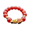Bangle Womens Necklace Sets Peach Set Flower Bead Crystal Bracelet Multi Color Simple And Fresh Heart Dangling EarringsBangle Inte22