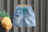 Set di vestiti per bambini estivi per bambini in cotone neonato top shorts 2 peps da blass per binario per bambini set di abbigliamento per bambini