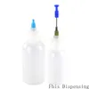Butelki lukrzy końcówka igła Plastikowy aplikator wyciśnij 30 ml/50 ml tępa końcówka 14 g i pokrywa uszczelka