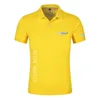 Aston Martin Casual Männer Sommer Polo-Shirt Marke Mode Business Baumwolle Kurzarm Männlich Solide Golf Tennis POLO 220606