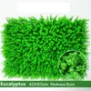 Decorative Flowers & Wreaths Artificial Plant Wall Panels 40 60cm Faux Privacy Fence Screen Fake Grass Hedge For Home Backdrop Garden DecorD