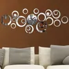 Zegar ścienny kwarcowy Nowoczesny design reloJ de pared duże dekoracyjne zegary 3D DIY Acryl Mirror salon Y200407