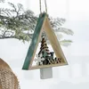 Decorazioni natalizie Ornamenti in legno Giocattoli per bambini per l'albero di Natale Ciondoli pendenti Xmas Elk Decoration Home Party Year 2022 NoelChristmas