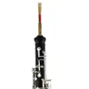 High quality Artificial wood body Silver plated semi automatic Oboe