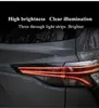 Toyota Sienna Led Taillight 2021-2022 후면 브레이크 리버스 안개 램프 자동 액세서리 용 자동차 동적 회전 신호 테일 라이트 어셈블리