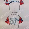 GlaC202 Herren Damen Jugend CUBANOL World Baseball Classic Trikot mit CUBAN NAD NOR WAGEN Flagge WBC-Trikots doppelt genähter Name und Nummer