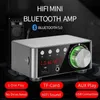 MINI AUDIO HIFI Bluetooth 5.0 Zasilanie Wzmacniacz TPA3116 Digital AMP 50W * 2 Home Audio Car Marine USB / AUX IN