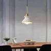 Lampes suspendues Nordique Suspendu Plafond Corde Restaurant LED Lumières Chambre Déco Chambre Lustre Pendente MaisonPendant