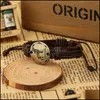 Bracelets de charme pulseira de couro Vintage Signo do zod￭aco com berca