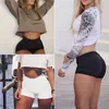 Kobiety Sexy Spodenki Push Up Running Siłownia Legging Dna Rajstopy Rozciągliwe Oddychające Trening Fitness Plus Rozmiar Spodenki Sportowe Y220417